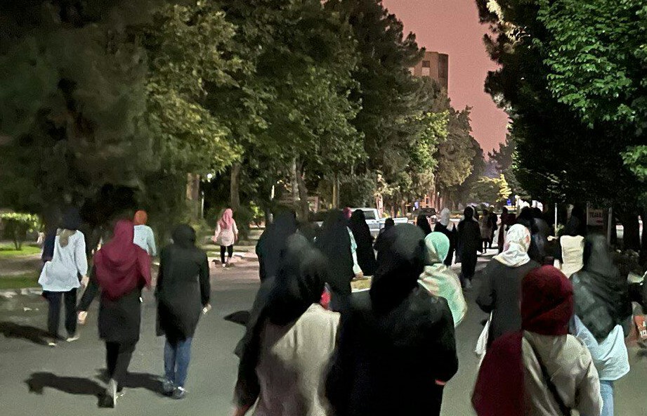  پیاده‌روی دانشجویان به مناسبت هفته سراهای دانشجویی