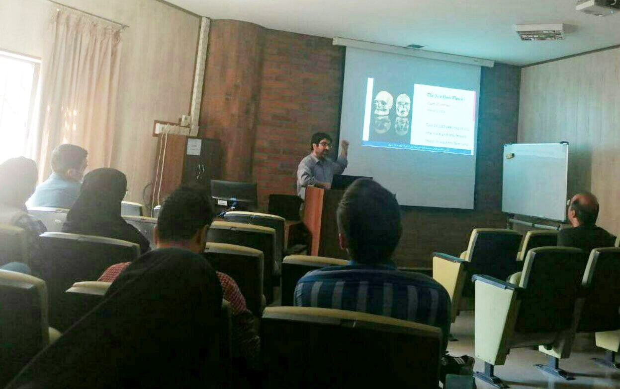 برگزاری ژورنال کلاب «چگونگی ارزیابی دی.ان.ای نژادهای بومی حیوانات اهلی در ایران» در دانشکده کشاورزی دانشگاه تربیت مدرس