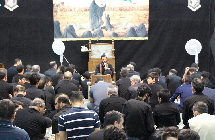 برگزاری مراسم عزاداری و سوگواری اباعبدالله الحسین (ع) در مسجد دانشگاه