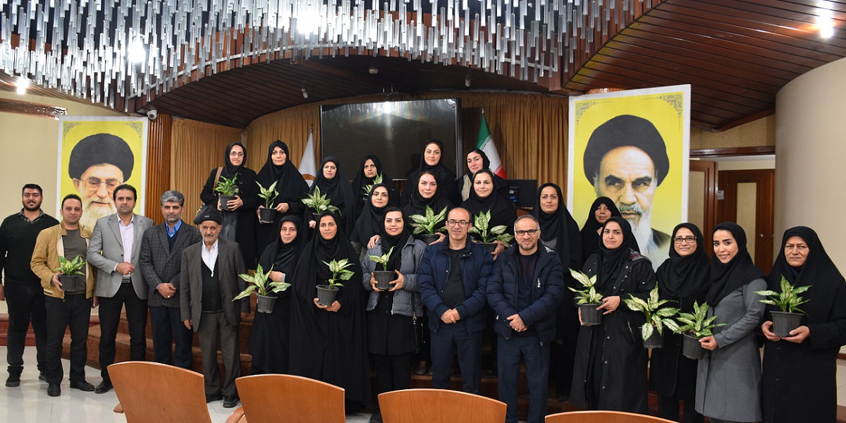 تکریم بانوان پردیس منابع طبیعی و علوم دریایی نور به مناسبت میلاد حضرت فاطمه زهرا (س) 