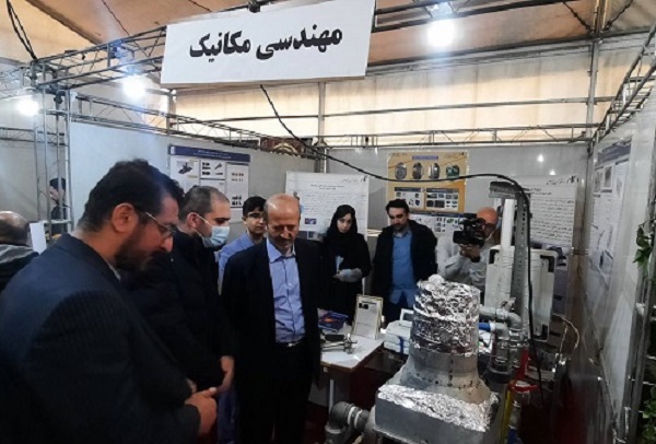 حضور دانشکده مهندسی مکانیک در نمایشگاه دستاوردهای پژوهشی و فناوری دانشگاه