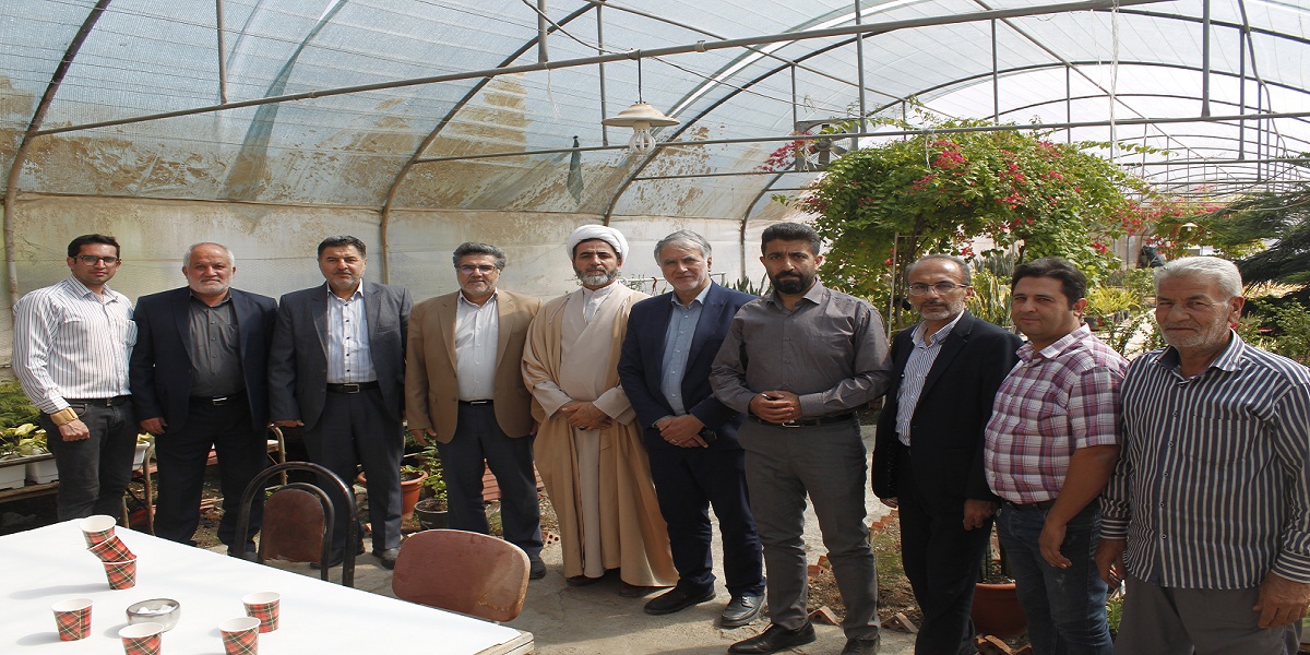  بازدید مدیر امور اداری و پشتیبانی دانشگاه از پردیس کشاورزی